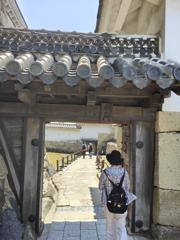 The defensive gates of Himeji…
